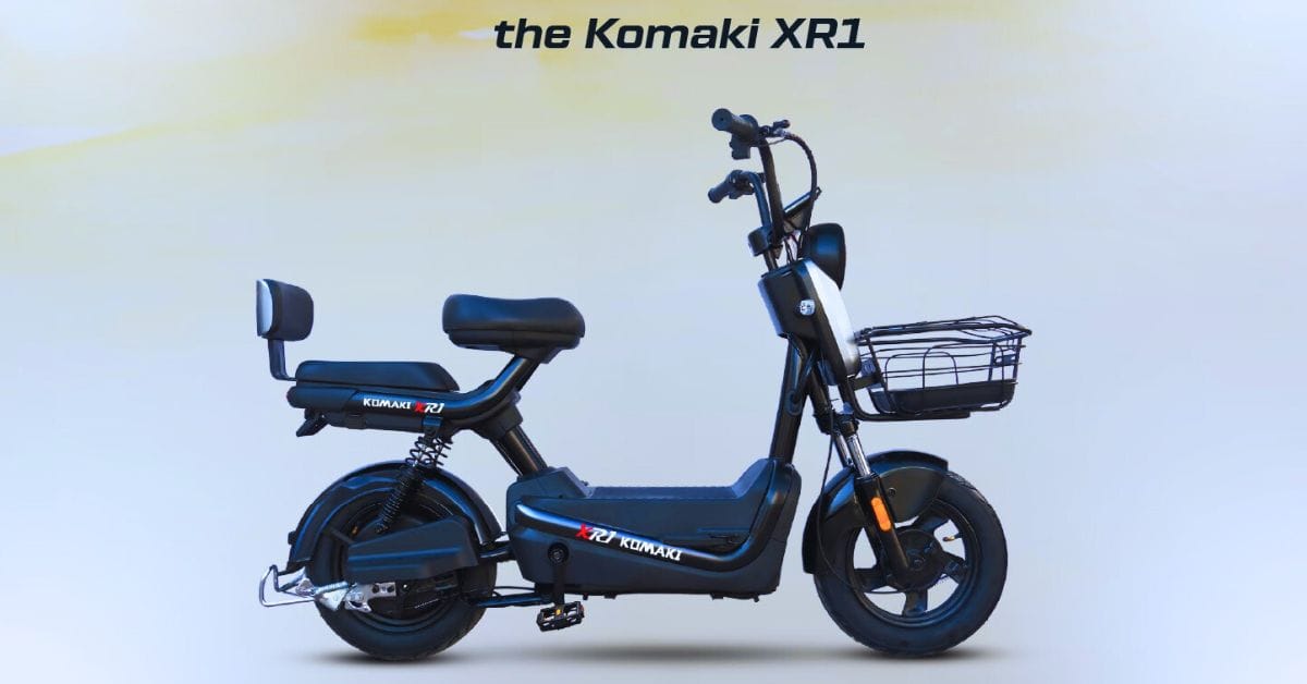 Komaki XR1 Electric Scooter Price in India Specifications