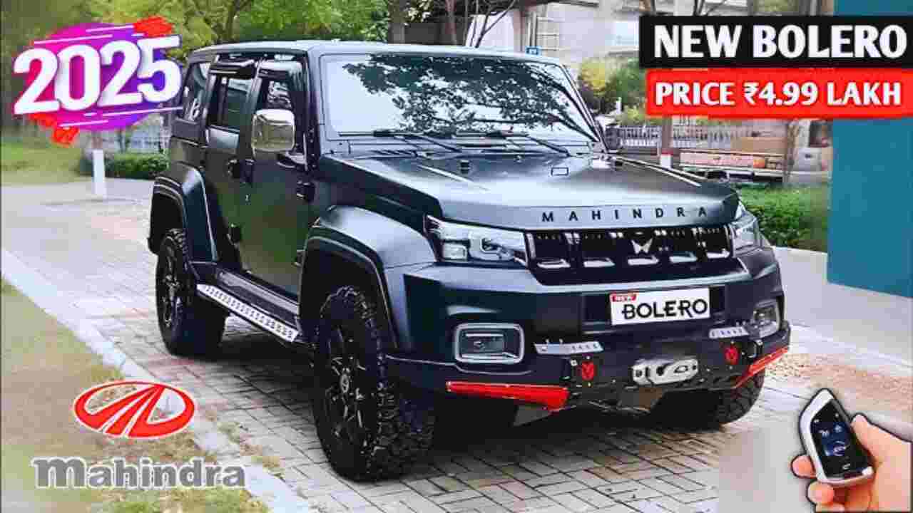 New Gen Mahindra Bolero 2025 Price in India