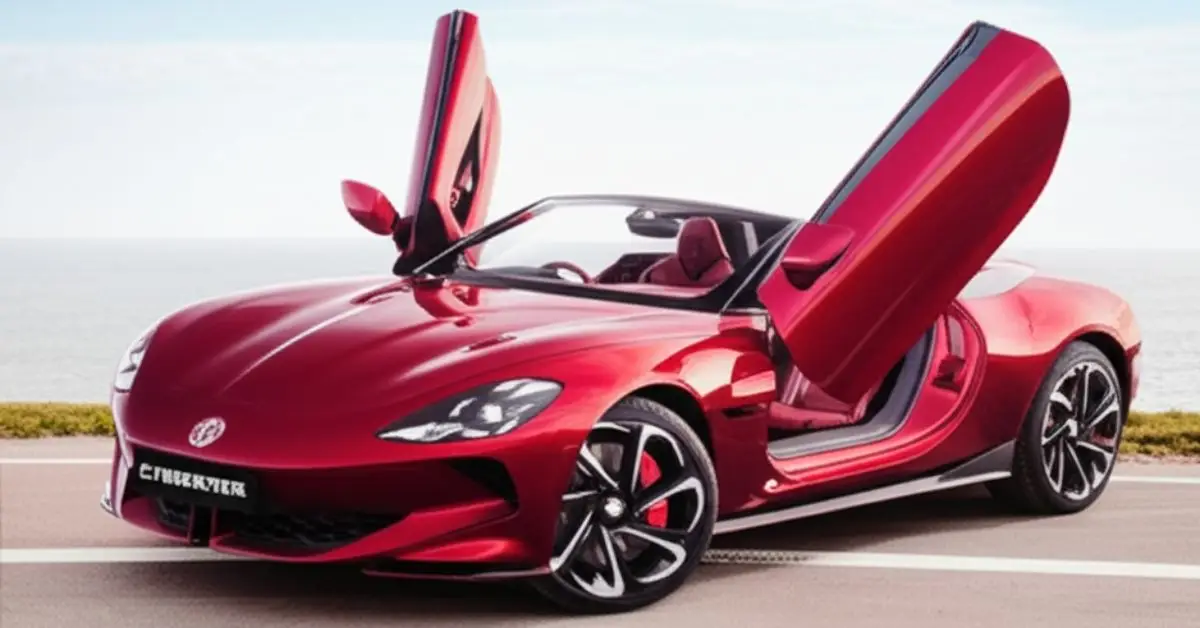 MG Cyberster launch date in India