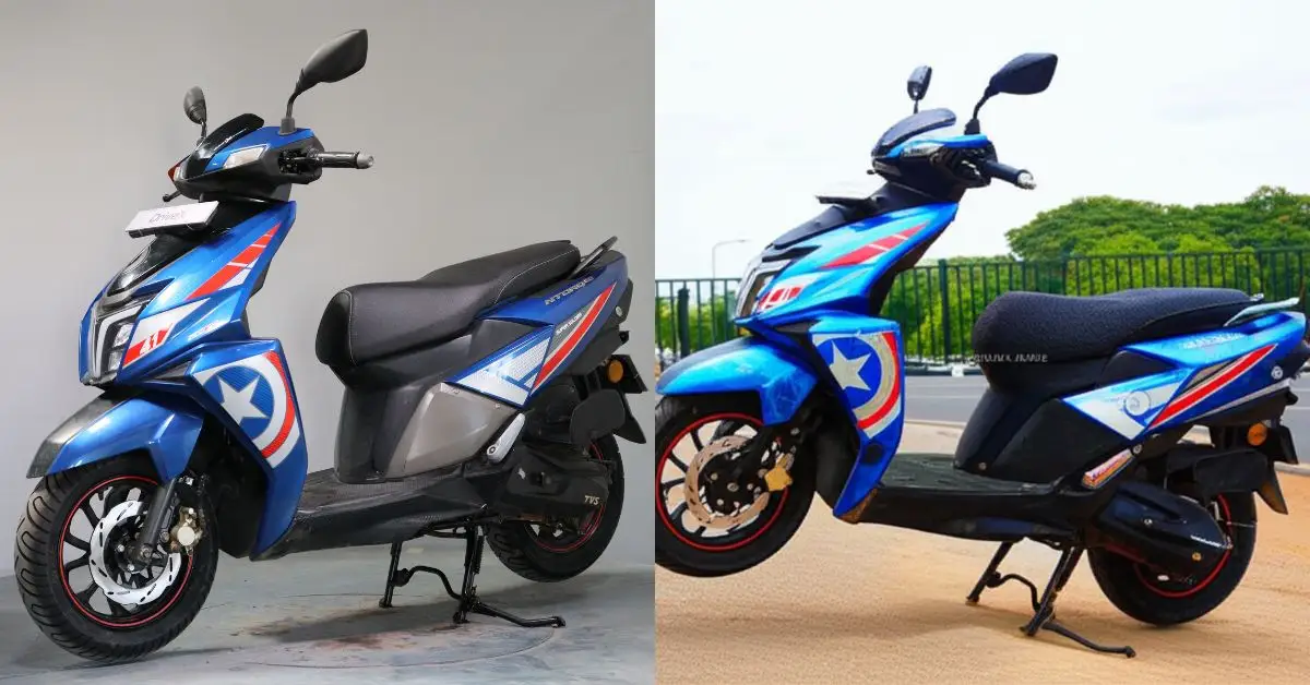 Tvs ntorq 125 super soldier edition on road price