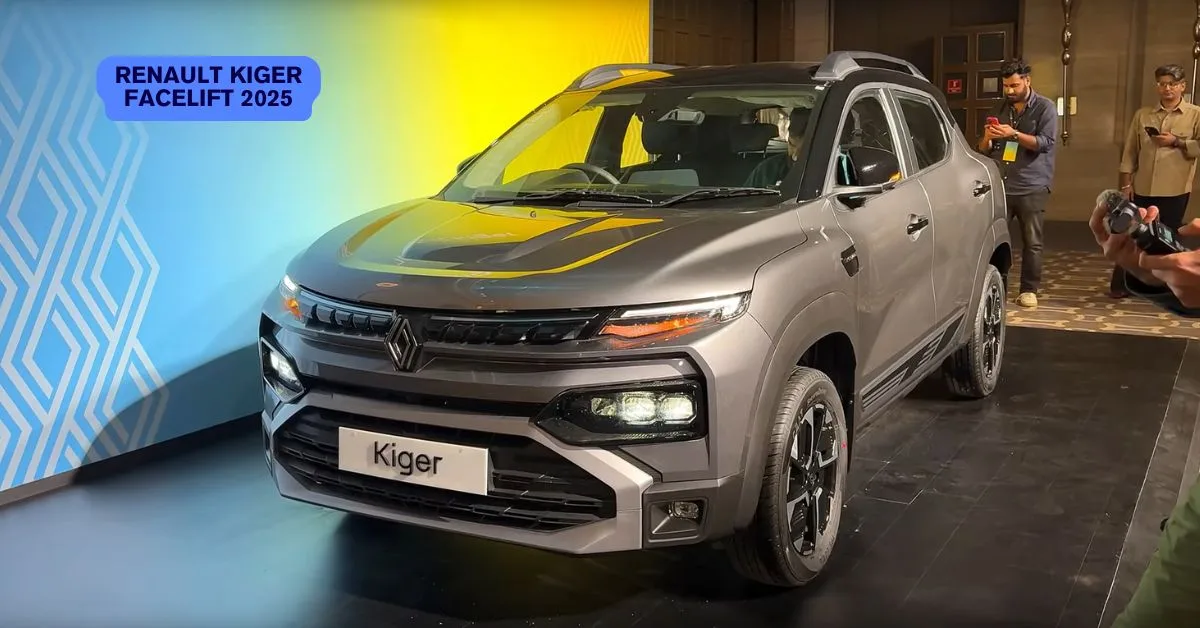 Renault kiger facelift price in india