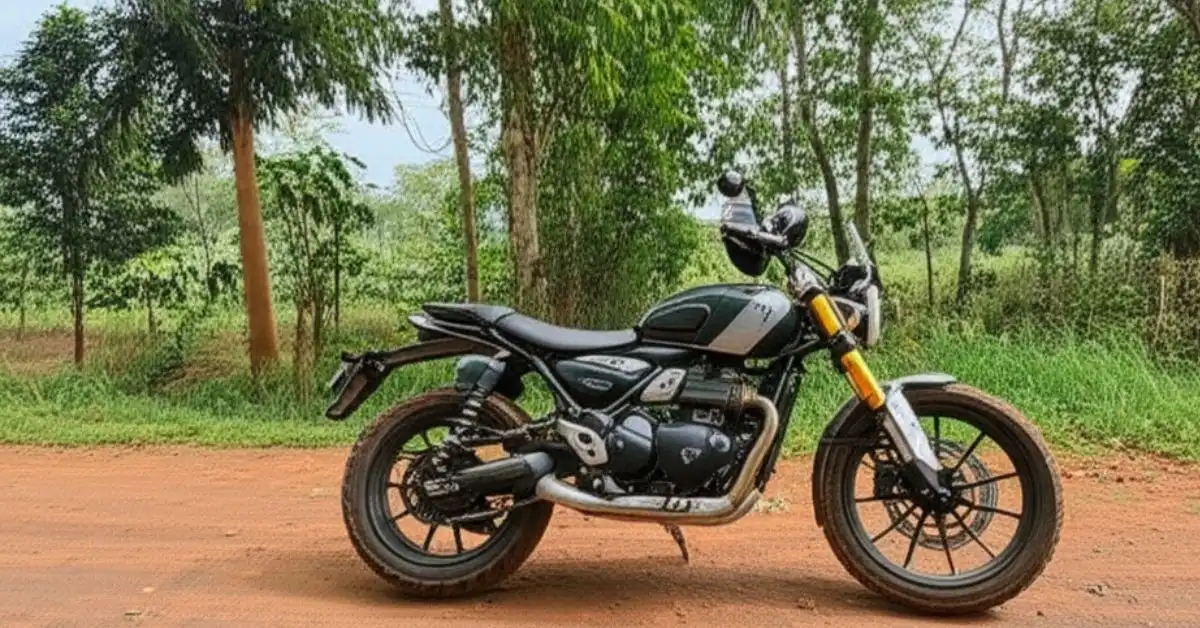 Triumph Scrambler 400 X Price in India