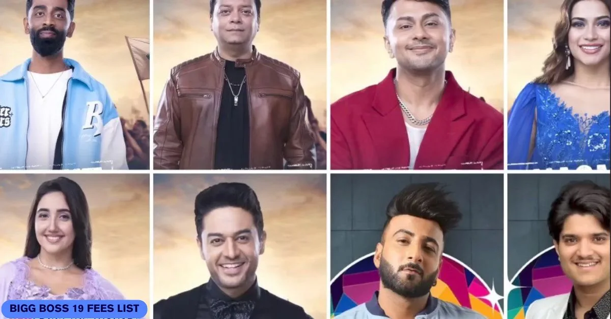 Bigg Boss 19 Fees List