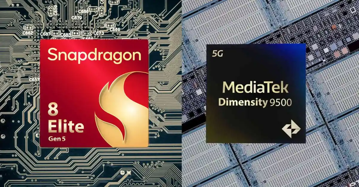 Snapdragon 8 elite gen 5 vs dimensity 9500 specs