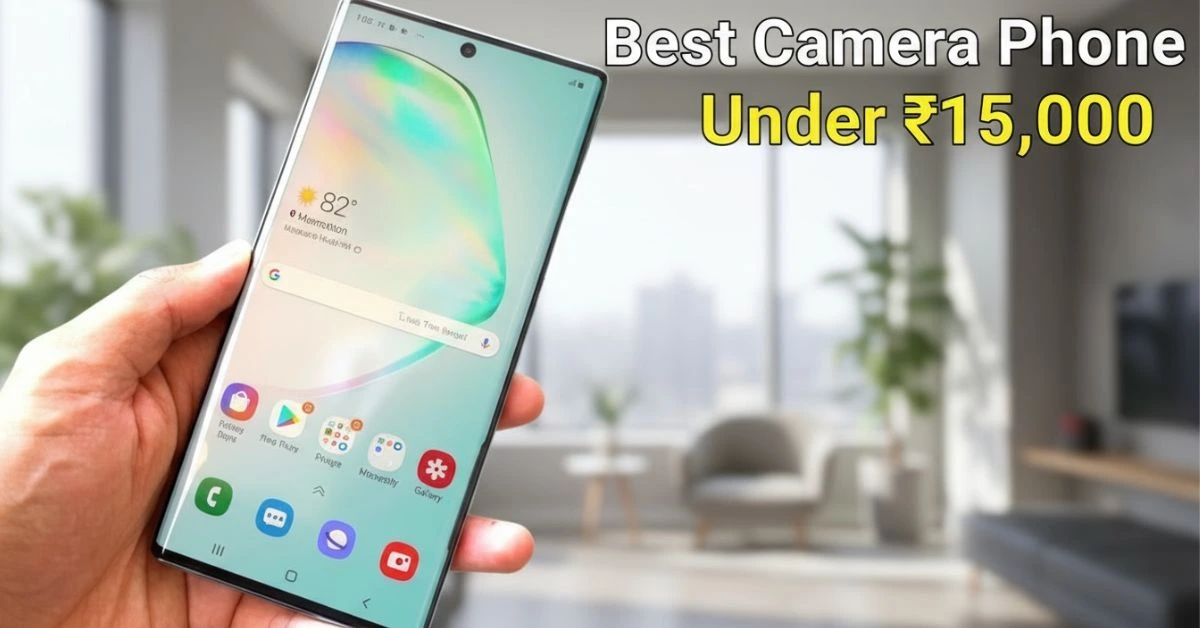 camera smartphones under 15000
