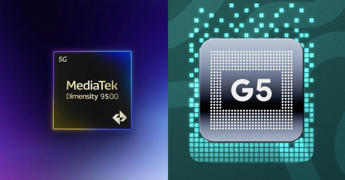 Dimensity 9500 vs Tensor G5