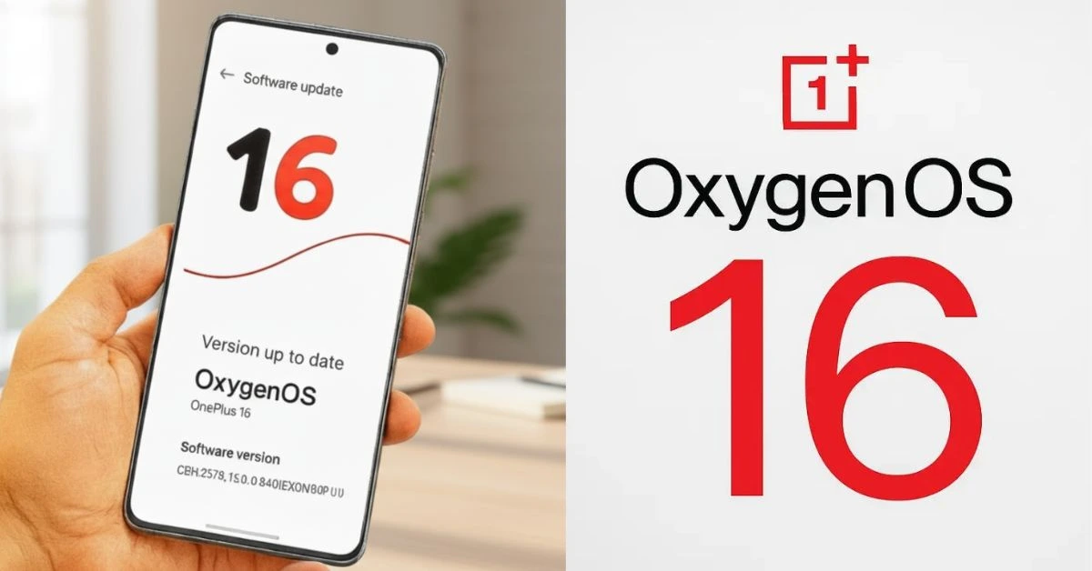 Oxygen OS 16 update list