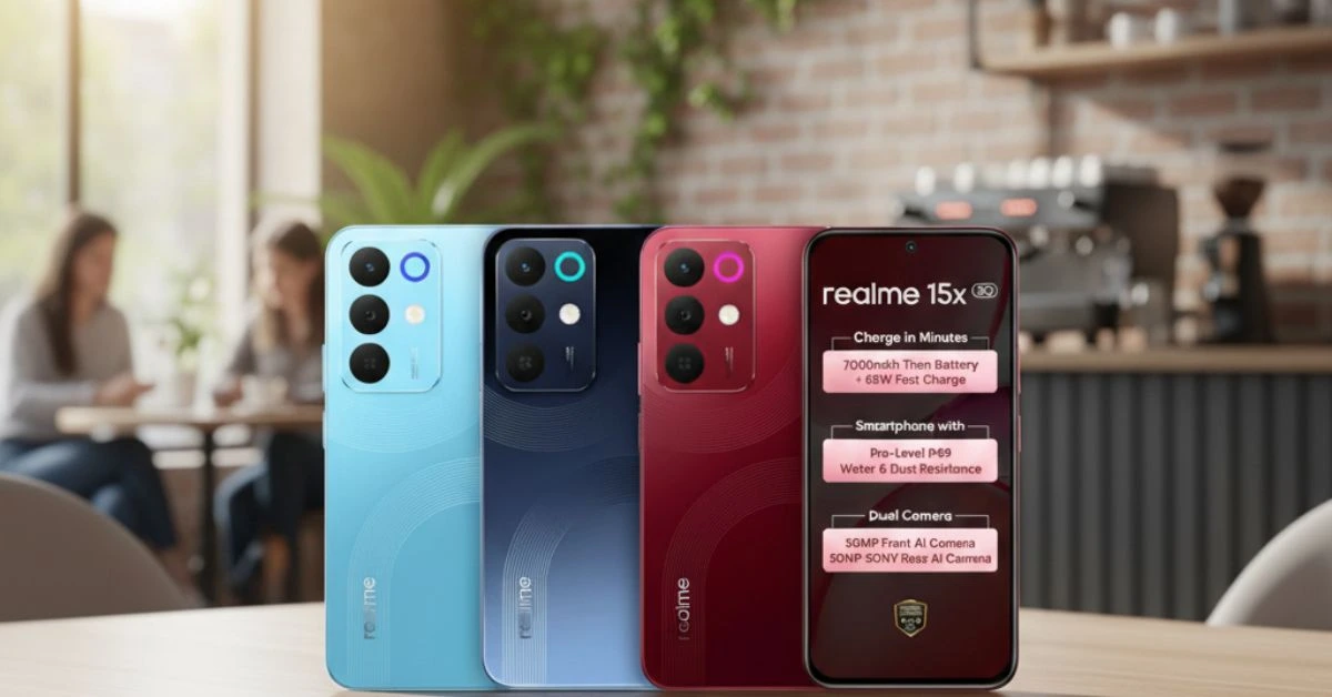 Realme 15x 5G India launch
